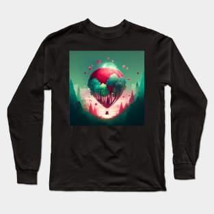 Heart in the Clouds Long Sleeve T-Shirt